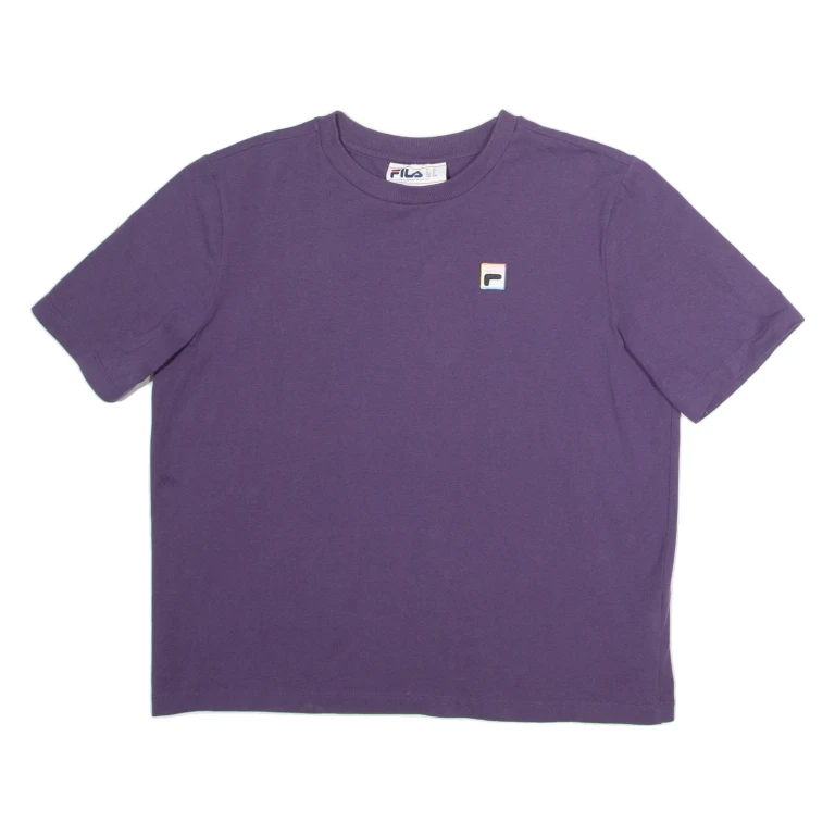 FILA Womens T-Shirt Purple M