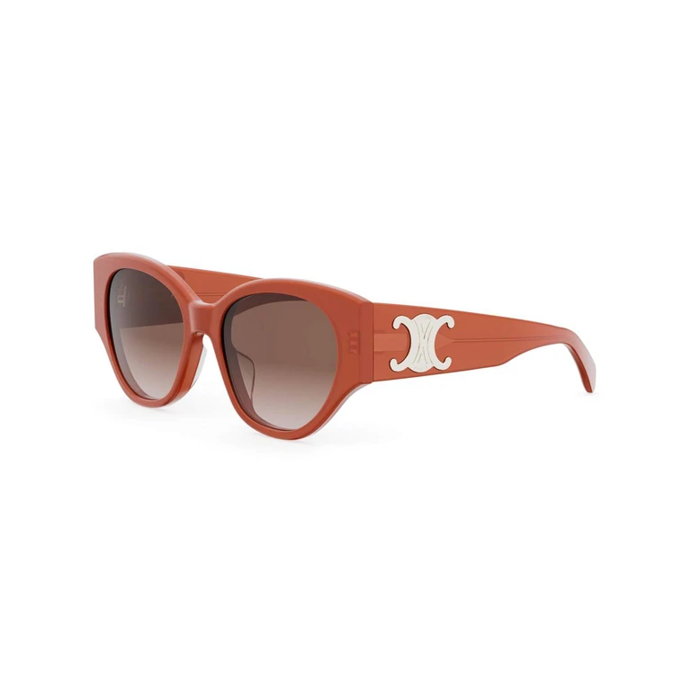 Celine MAXI TRIOMPHE Brown Gradient Cat Eye Ladies Sunglasses CL40328F 42F 55