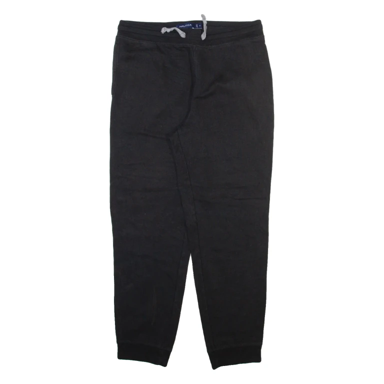 NAUTICA Mens Joggers Black Tapered M W31 L27