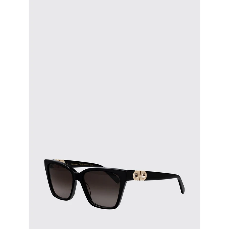 Rectangular Cat-Eye Sunglasses in Acetate with Gancini Logo (SF2110S1)
