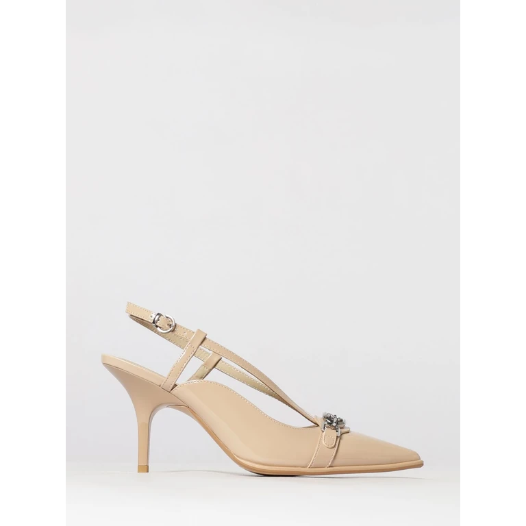 Patent Leather Slingback Court Shoes with Love Birds Logo (SD0501E002Q61)