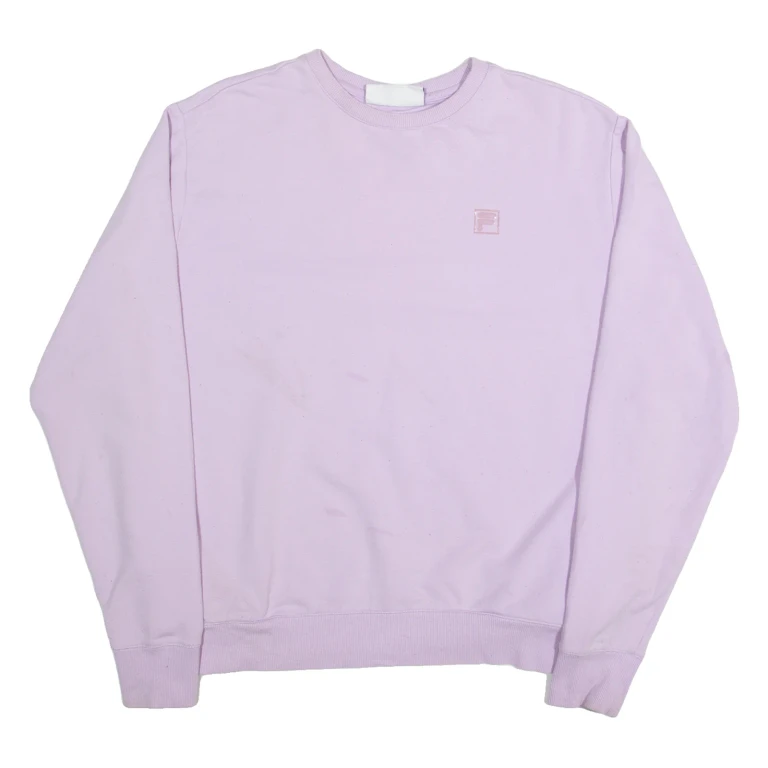 FILA Womens Sweatshirt Purple M
