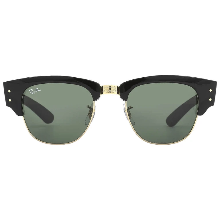 Ray Ban Mega Clubmaster Green Square Unisex Sunglasses RB0316S 901/31 50