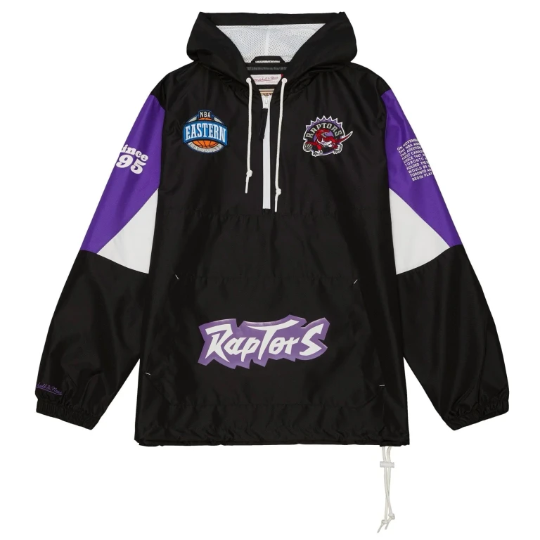 Men's NBA Team Origins Pullover Anorak Raptors
