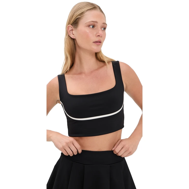 Port De Bras Blair Top Black / Chantilly L
