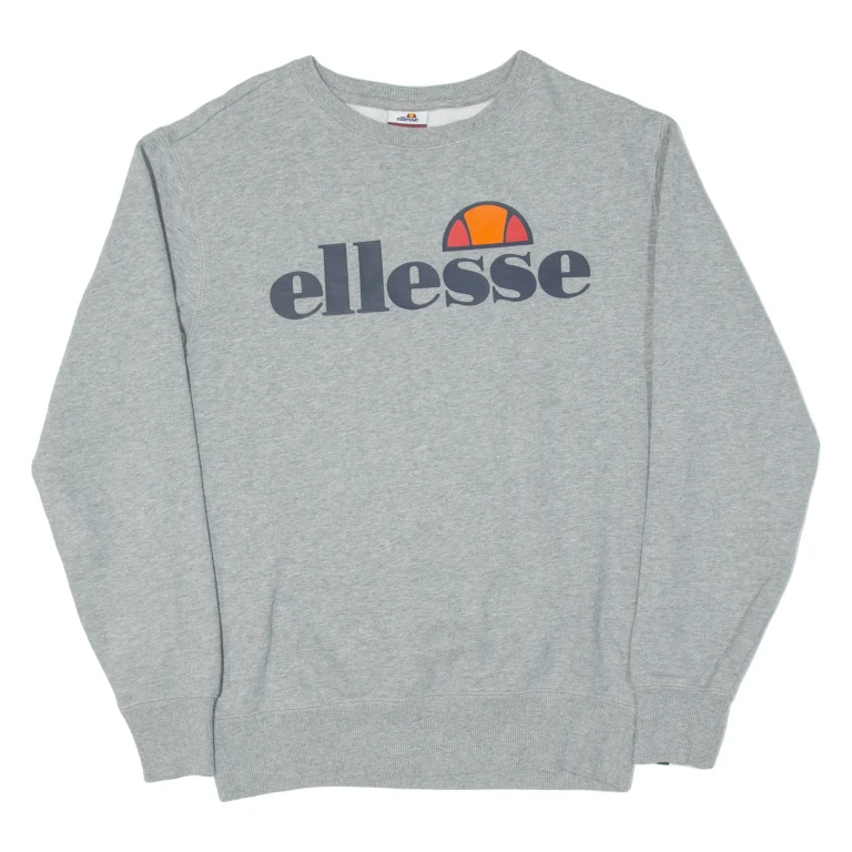 ELLESSE Mens Sweatshirt Grey S