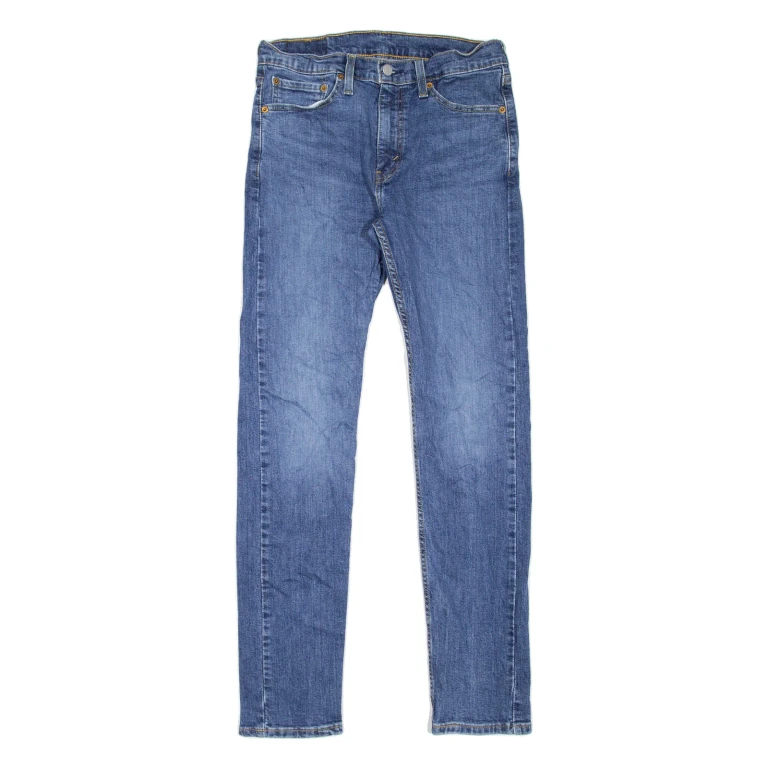 LEVI'S 510 Jeans Mens Blue Slim Skinny Stone Wash W31 L32