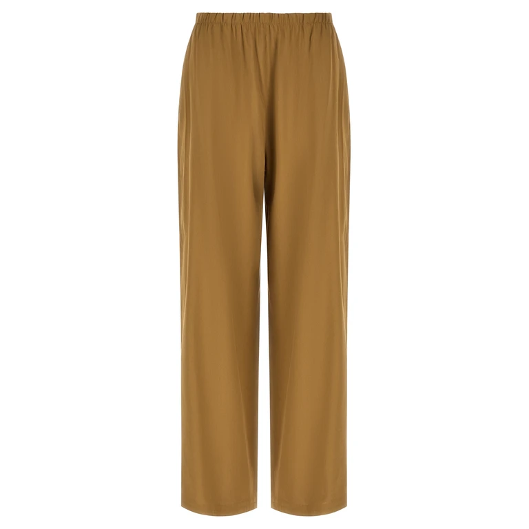 Max Mara Beige Linen Casual Pants - Women