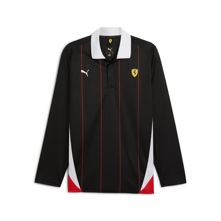 Puma Men's Ferrari Race Jersey Ls Polo Jerseys