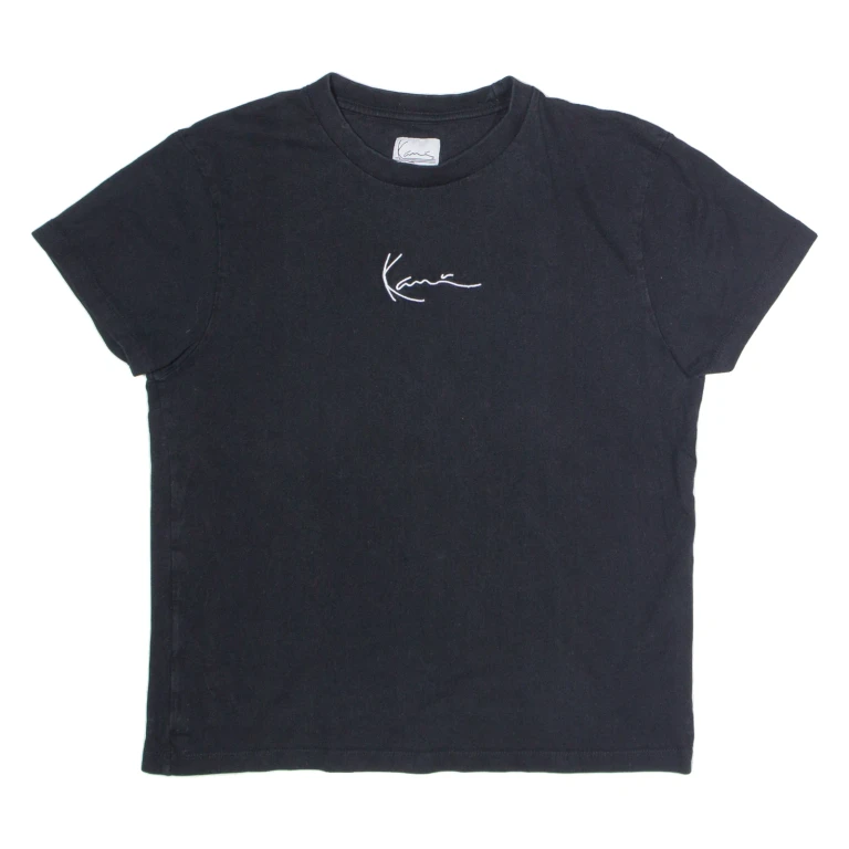 KARL KANI Womens T-Shirt Black M