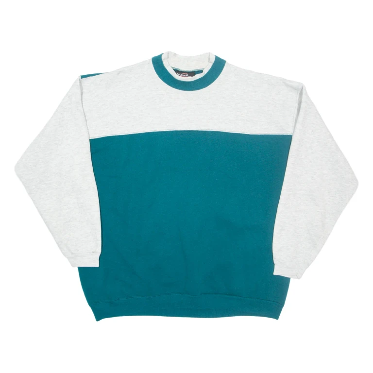 HANES Signature Collection Mens Sweatshirt Green XL