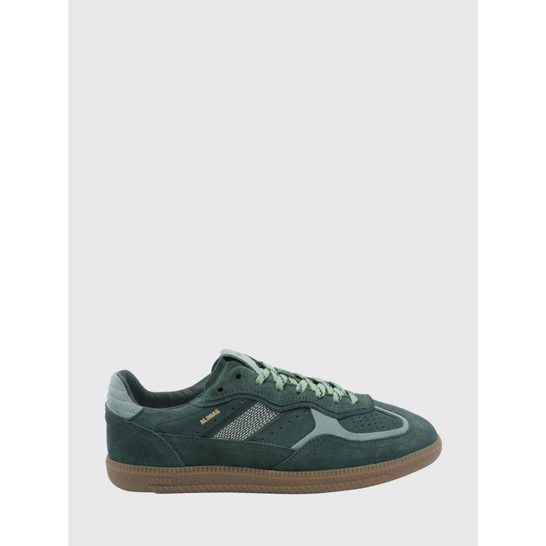 TB.490 Color-Block Leather and Suede Sneakers (S10047174)