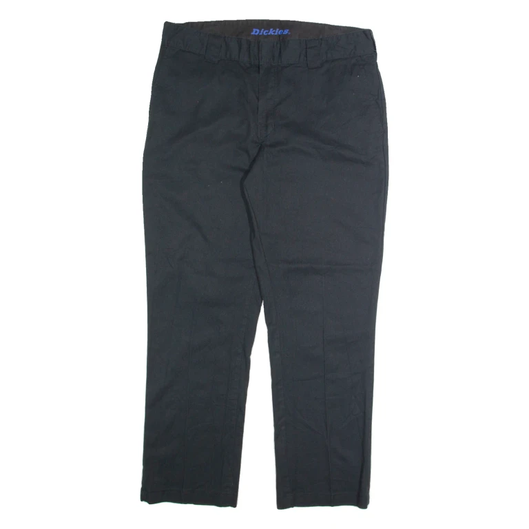 DICKIES Chino Mens Trousers Black Regular Straight W36 L30
