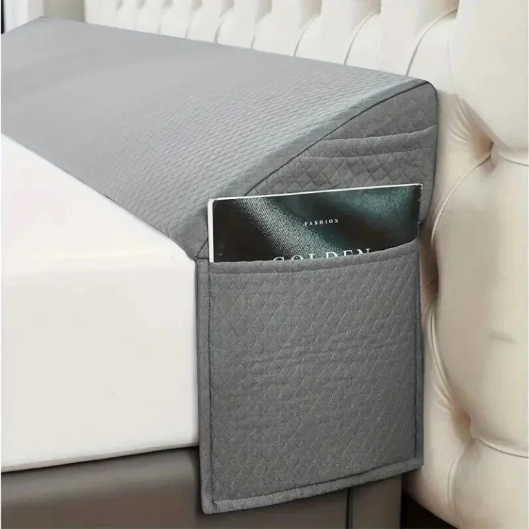 Air Layer Fabric Gap Filler Pillow - Diamond-Shaped Pocket Cushion