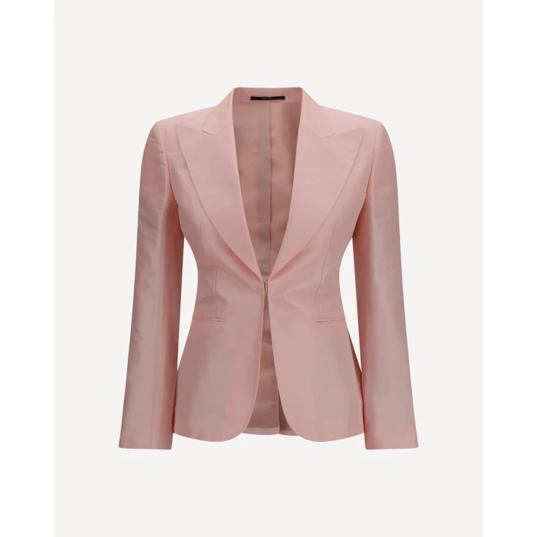 GUCCI Silk faille Jacket Female 40
