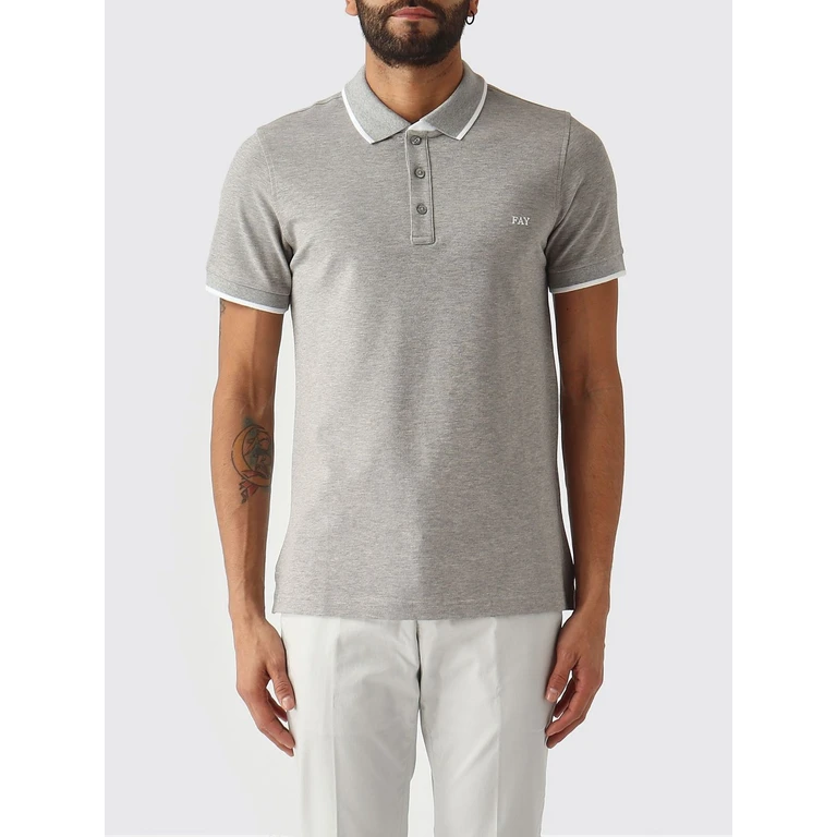 Polo Shirt Men color Grey (NPMB252140STDWB201B201)