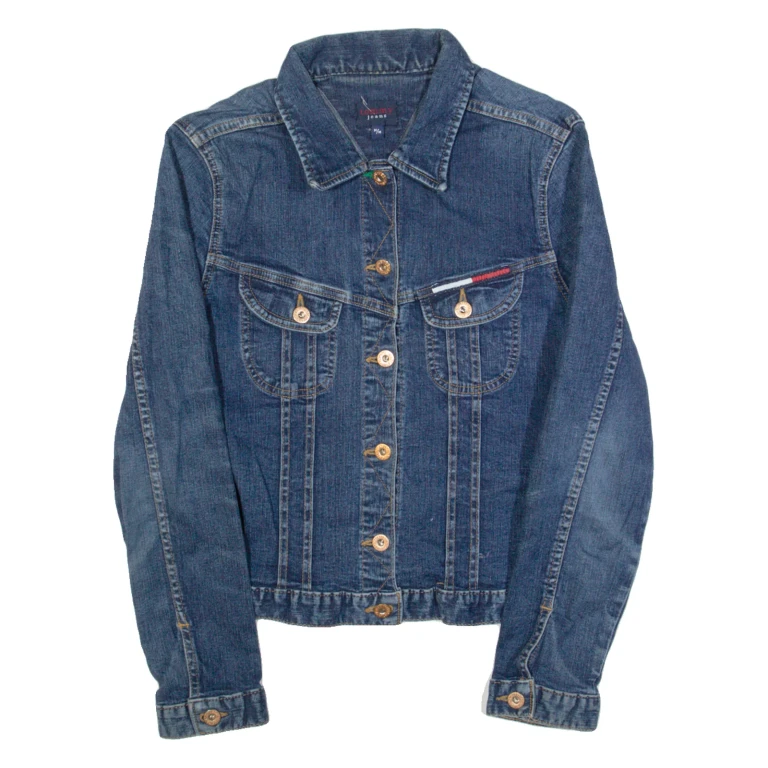 TOMMY JEANS Womens Denim Jacket Blue M