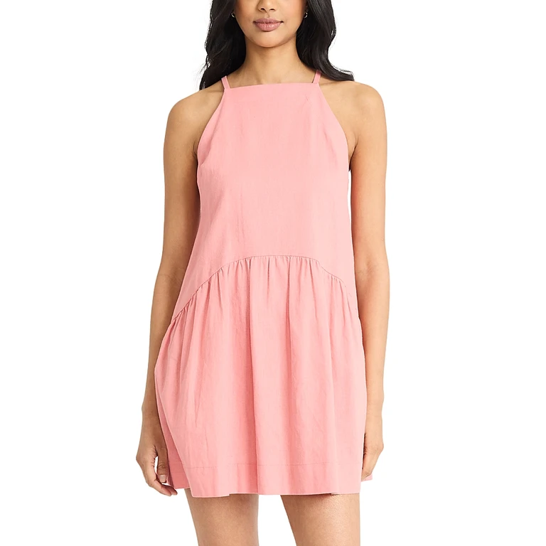 The Good Journey Keyhole Mini Dress