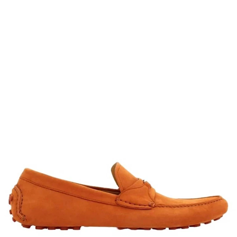 Ferragamo Brown Florin Gancini Ornament Drivers