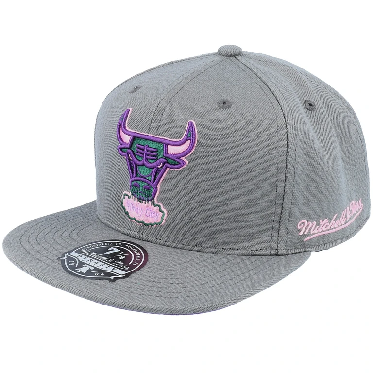 Men's NBA From Dusk Fitted Hwc Bulls Fitted Caps