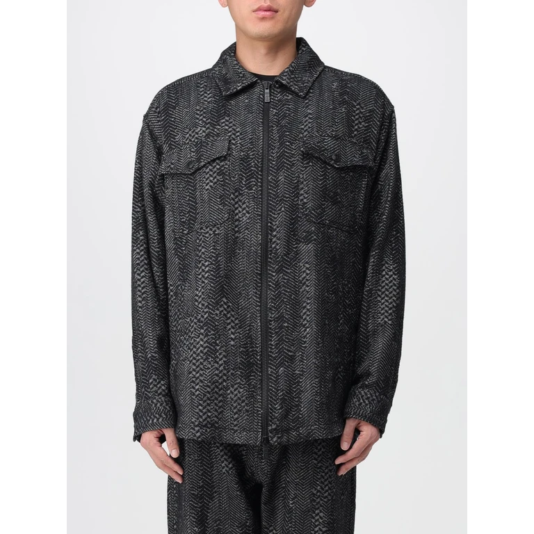 Jacket Men color Black (79OAS435N0598899)