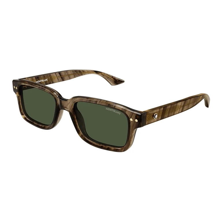 Green Rectangular Mens Sunglasses MB0286S 004 53