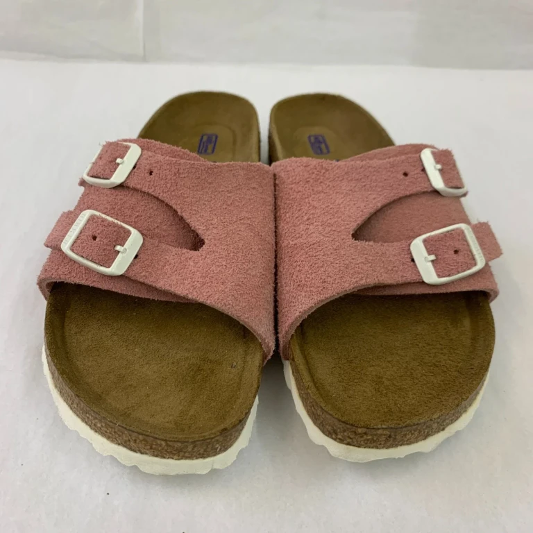 Unisex Vaduz Suede Leather Soft Footbed Rose