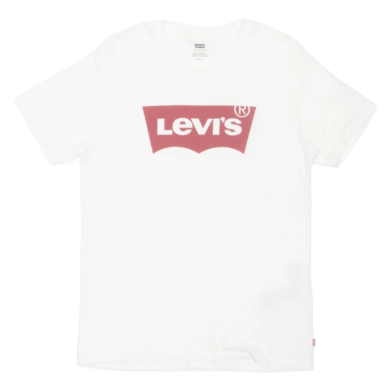 LEVI'S Mens T-Shirt White S (II1-221024-5620)