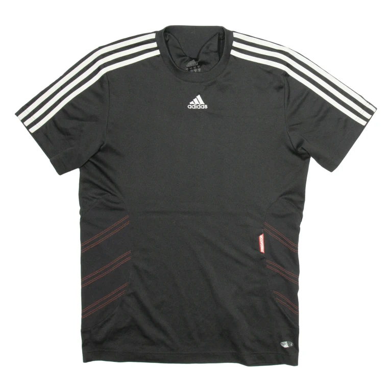 ADIDAS Mens T-Shirt Black S