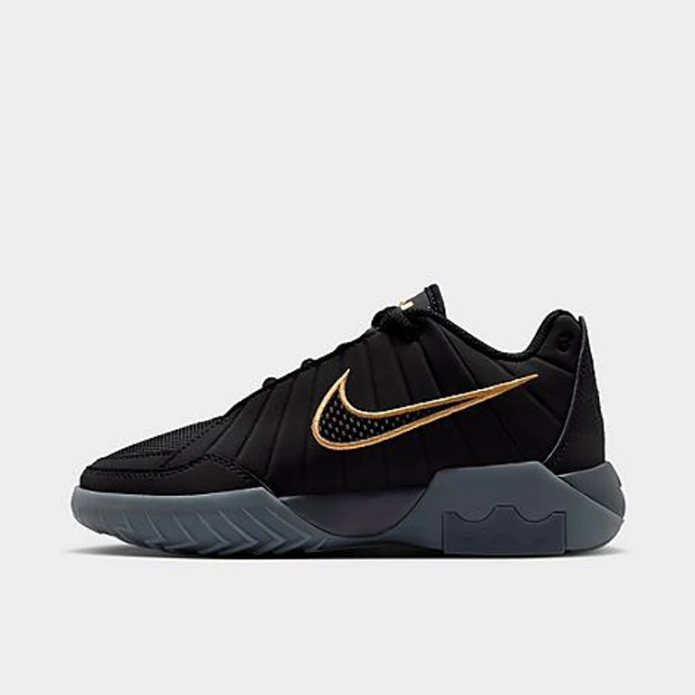 Big Kids LeBron Witness 9 Basketball Shoes in Black/Iron Grey/Dark Smoke Grey Size: 3.5