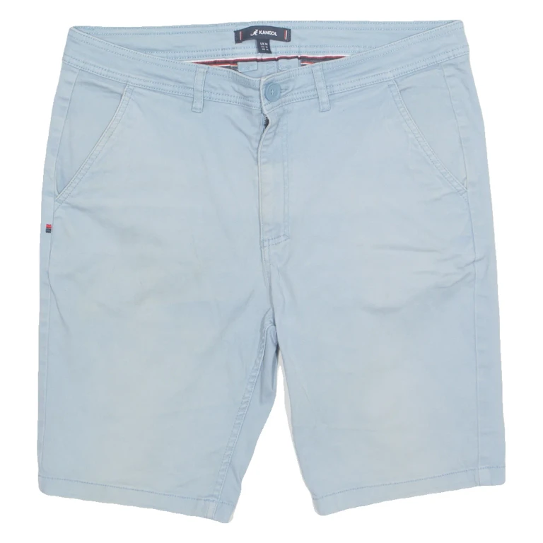 KANGOL Mens Chino Shorts Blue M W34