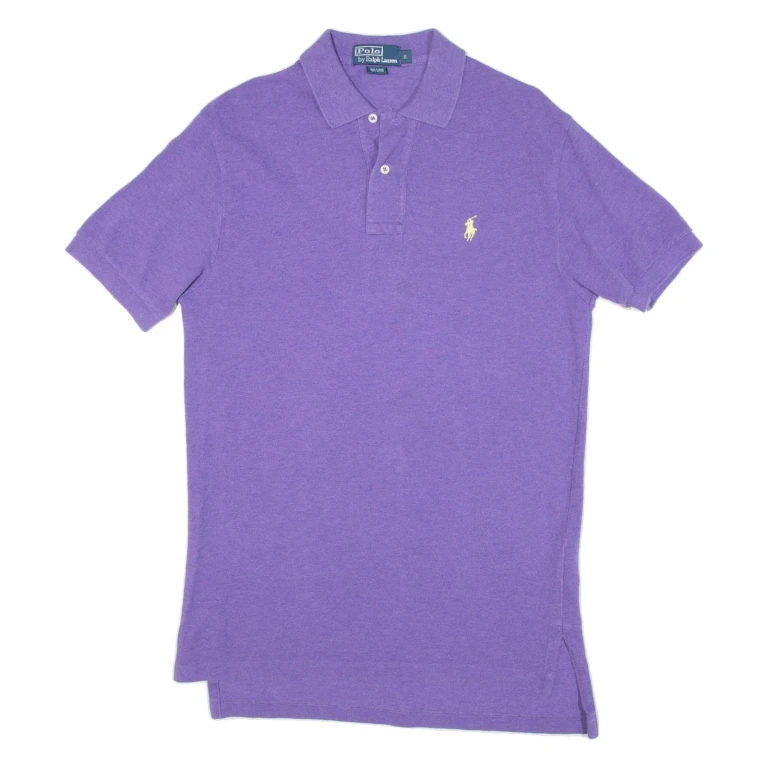 POLO RALPH LAUREN Mens Polo Shirt Purple S