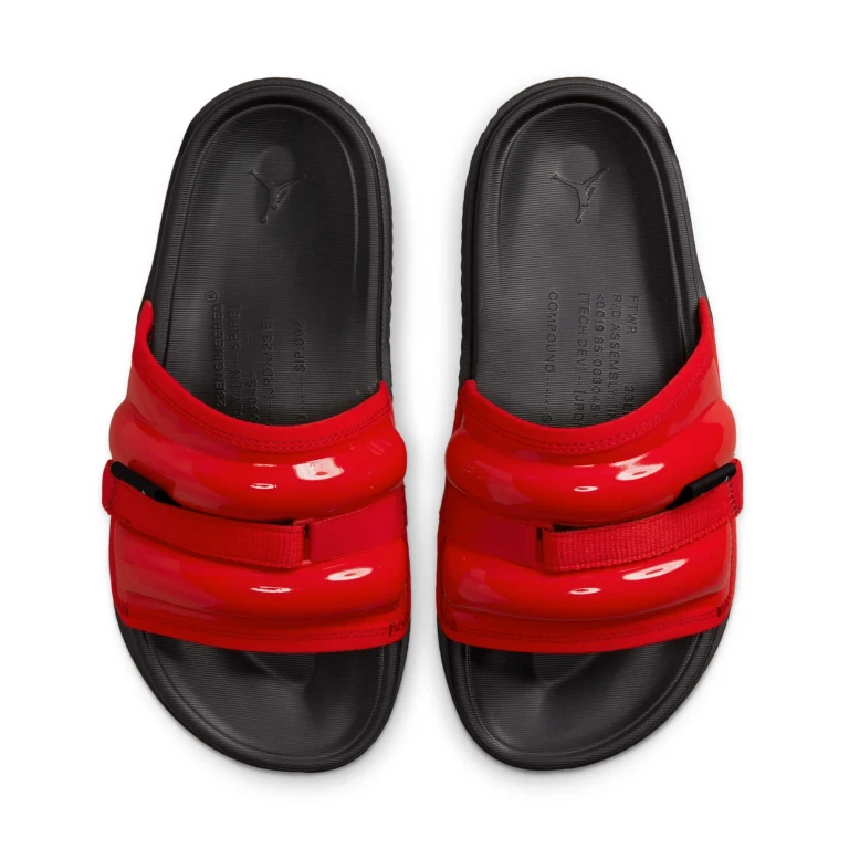 Men's Super Play Slides 'Patent Red' Slides