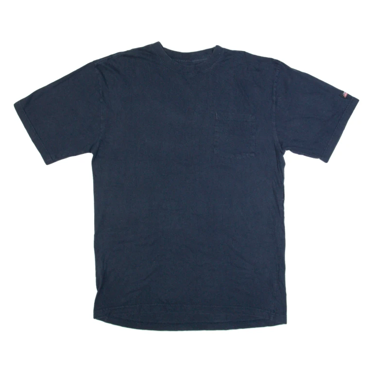 DICKIES Mens T-Shirt Blue L