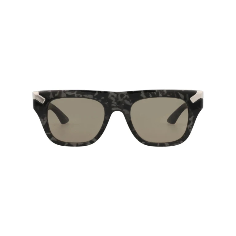 Square-Frame Recycled Acetate Sunglasses