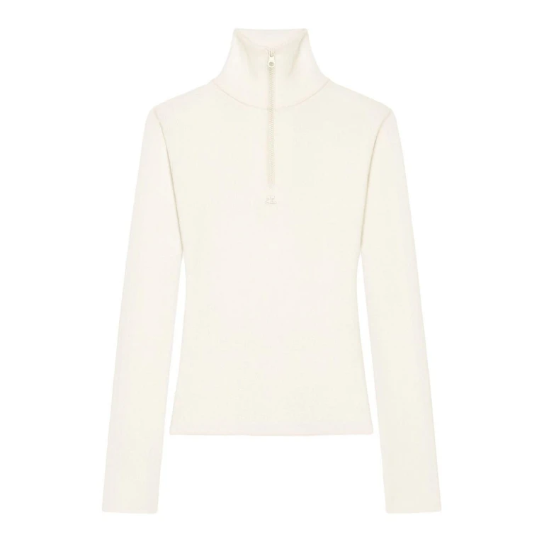Courreges Polo - Blanc (325MPU247FI00710001)