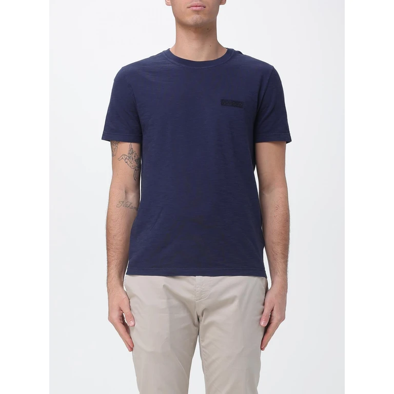 T-Shirt Men color Blue (US371JF0195UMI7890)