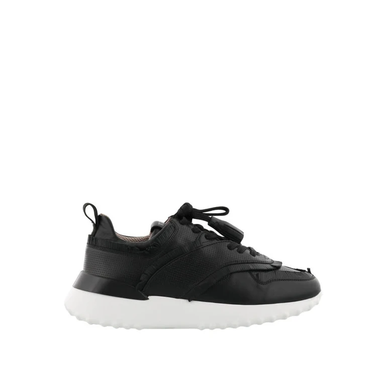 Tod's Fringed Leather Sneakers