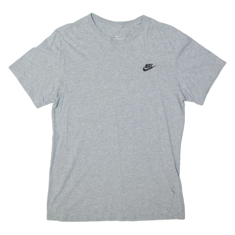 NIKE Mens T-Shirt Grey S (NN1-230824-14072)