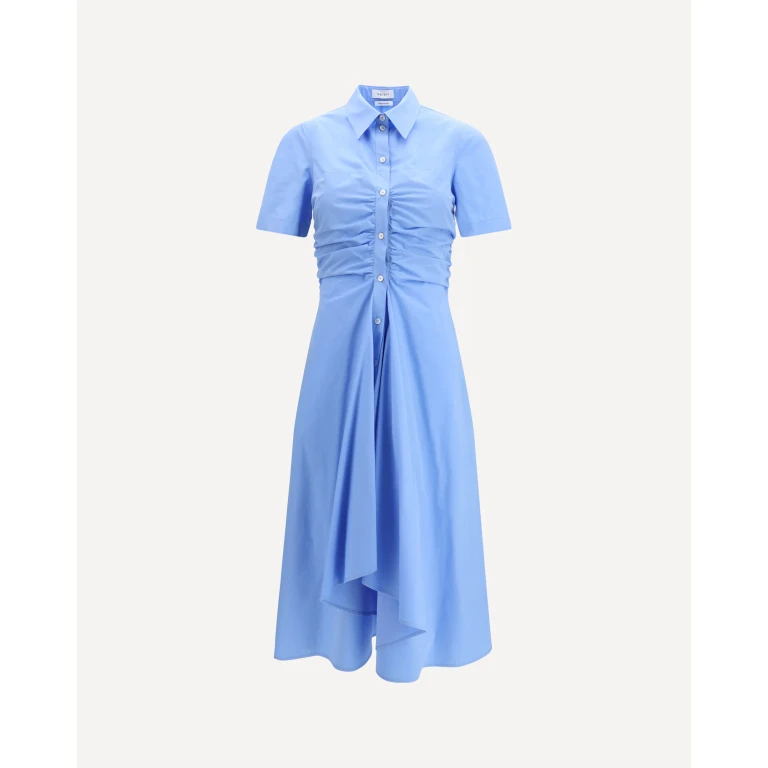 Midi shirt Dress in cotton Female 44