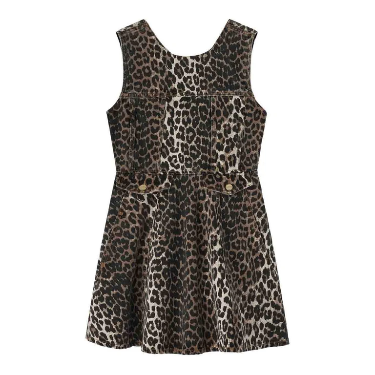 Ganni Robe Courte - Beige