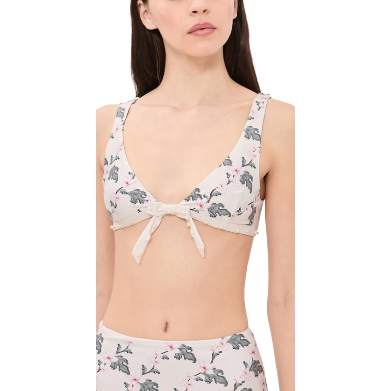 Agua by Agua Bendita Huerta Anhelo Bikini Top Multicolor S