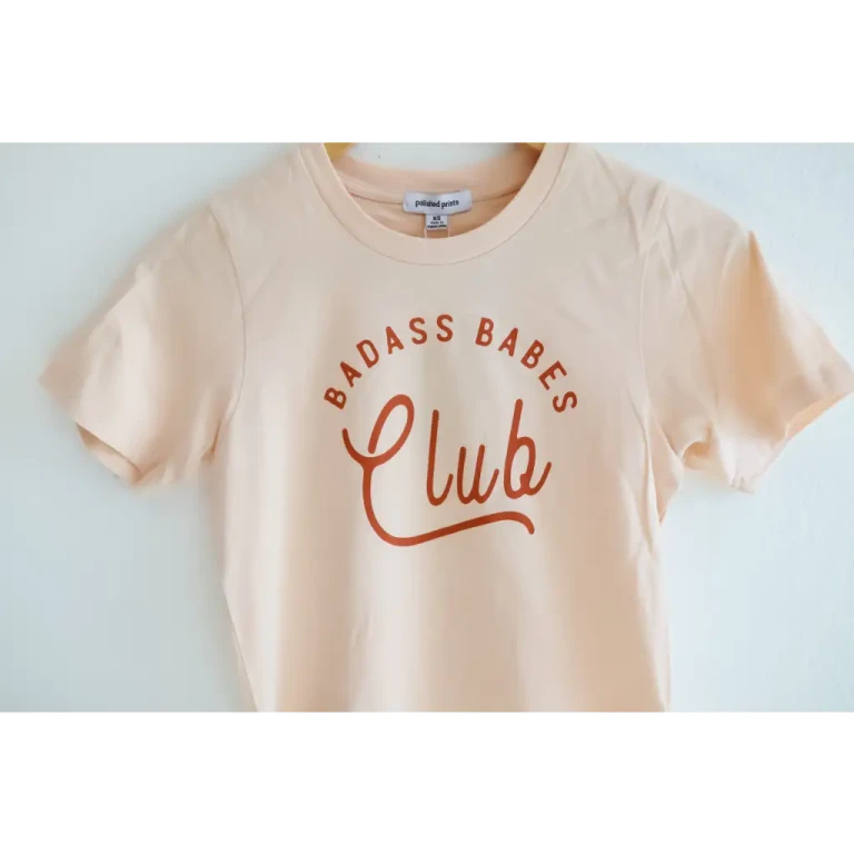 Limited Edition Badass Babes Club Graphic Tee for Adults