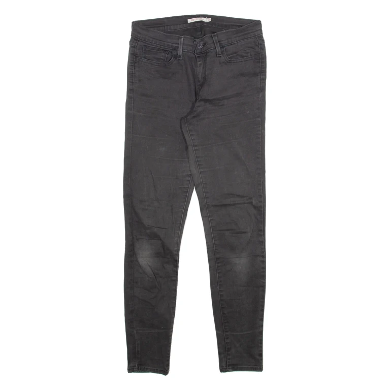 LEVI'S 710 Womens Jeans Grey Slim Skinny W29 L29