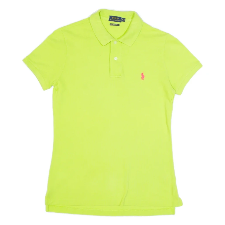 POLO RALPH LAUREN Skinny Polo Mens Polo Shirt Green M
