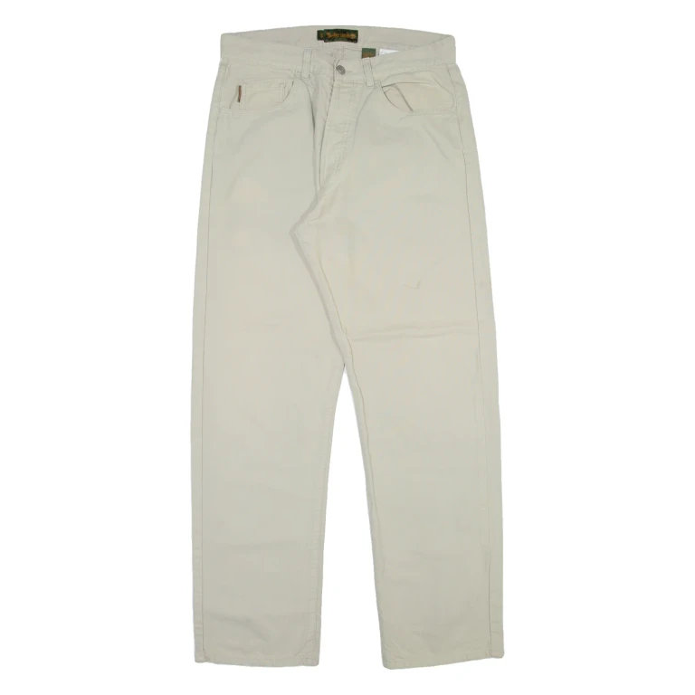 TIMBERLAND Mens Trousers Beige Regular Straight W30 L30