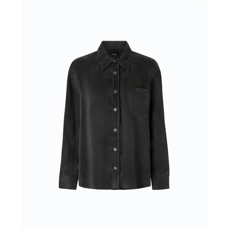 Chemise en sergé peau de pêche - 38