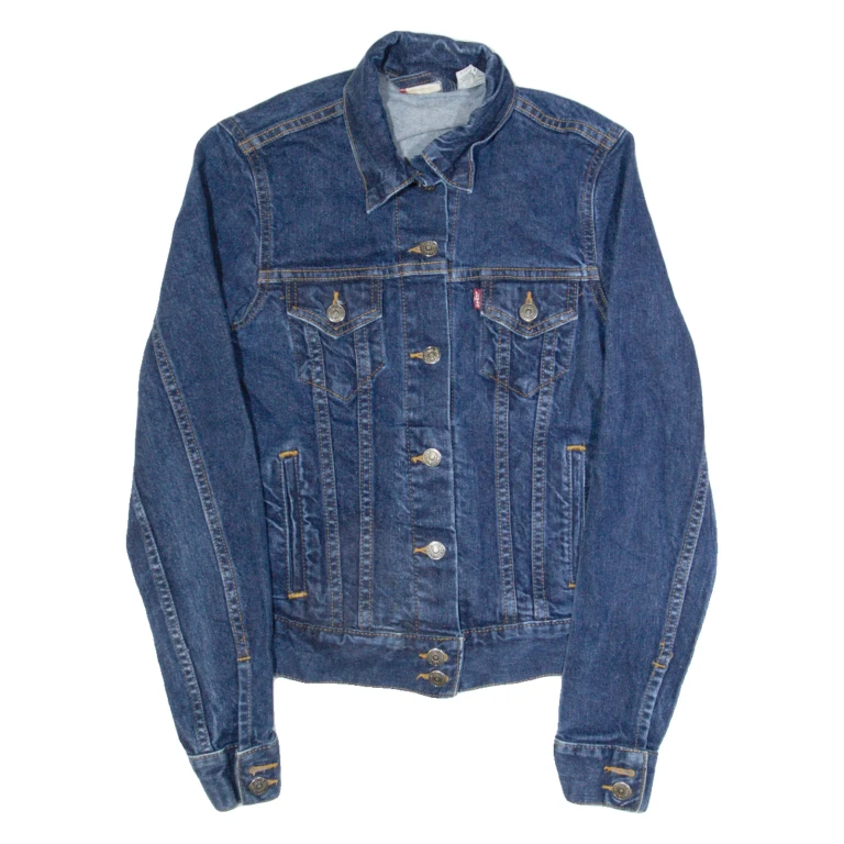 LEVI'S Womens Denim Jacket Blue M