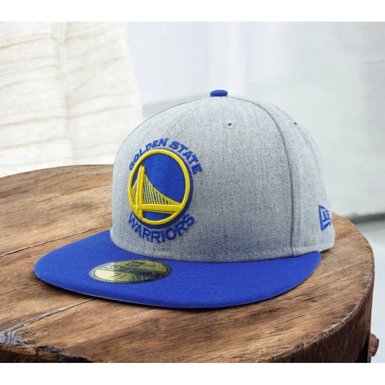Men's NBA Golden State Warriors Heather Action 59Fifty Fitted