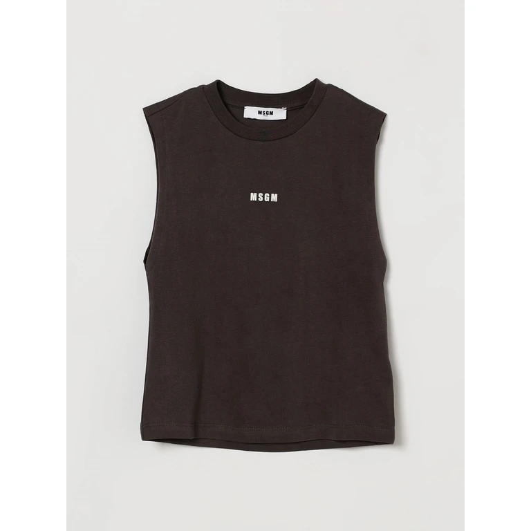 MSGM KIDS T-Shirt Kids color Grey (S6MSJUTH150103)